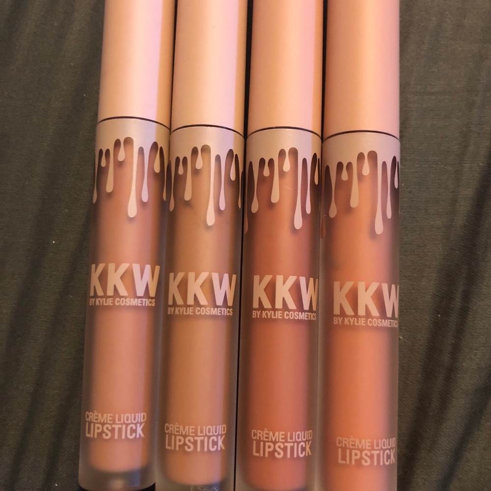 Crème Liquid Lipstick Set KKW By Kylie Cosmetics